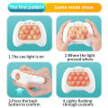 Push Game Pop Electronic Pushit Pro Super Bubble Pop Game Light Push Up Antistress Fidget Toys for Kids Adult Christmas Gift.