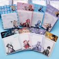 60 Sheets/Pack Genshin Impact Memo Pad Sticky Notes Pad Decorative Stationery Stickers Office School Supplies Raiden Sho Gift. 