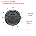 DOM Trend Concept New Personality Men's Watch Creative Scrolling Pointer magnetic force Fashion watch for men Waterproof. 