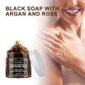200g Black Beldi Soap With Argan And Rose Zawina Morocco Black Beldi Soap Moisturizing Body Remove Acne Skin Care. 