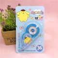 Sanrio Cute Cartoons Correction Tape School Office Supplies Corrector Student Prize kids Stationery gift My Melody kuromi Pom Pom Purin.