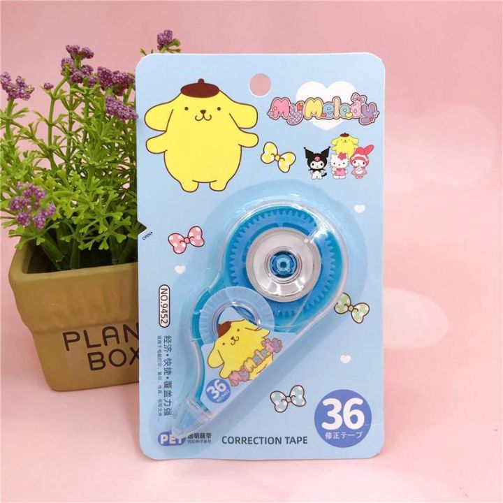 Sanrio%20Cute%20Cartoons%20Correction%20Tape%20School%20Office%20Supplies%20Corrector%20Student%20Prize%20kids%20Stationery%20gift%20My%20Melody%20kuromi%20Pom%20Pom%20Purin%20-%20Image%207