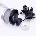 USB LED Mini Spotlight 5V Round Surface Mount Cabinet Display Showcase Small Light Ceiling Light Spotlight Home Use with Switch. 