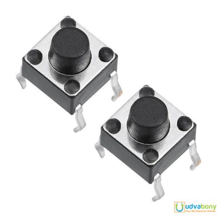 Tactile Push Button Switch 6x6x3mm 4 Pin-10Pcs