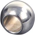 1 bag / 20 pieces Stainless Steel Beads of Metal Craft Beads Size 6mm for Jewelry Creation Jewelry Accessory.