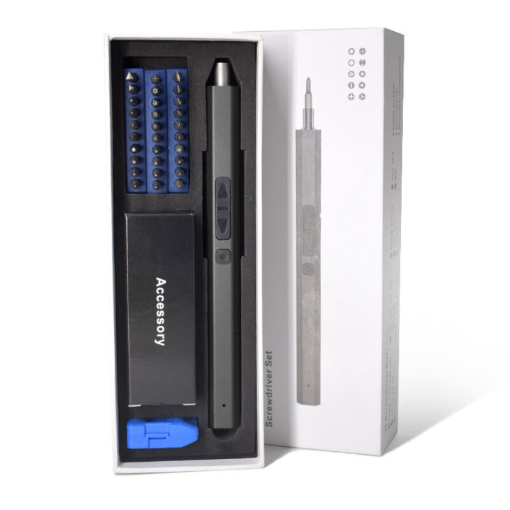 36 in 1 fast charging C-type electric screwdriver with LED mobile phone repair tool