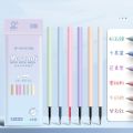 6Pcs/Set Cute Morandi Gel Pen Set Retro 0.5mm Color Signature Pen Student Writing Ink Pen Ballpoint Pen School Office Stationery. 