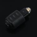3X Mini Optical Audio Adapter 3.5MM Female Jack to Digital Toslink Male Plug for Amplifier. 