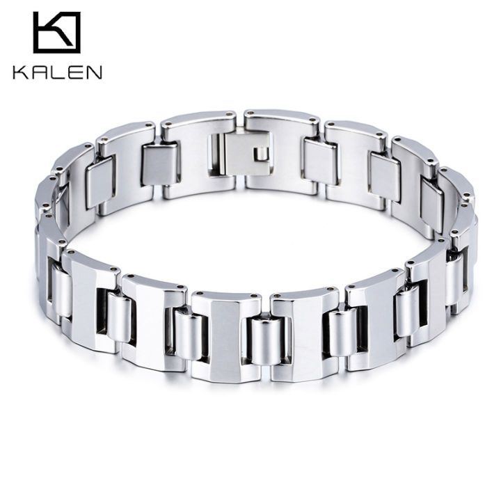 European and American popular men's fashion tungsten steel bracelet wholesale men's bracelet jewelry personality retro bracelet wholesale