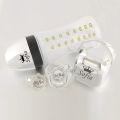 【NEW】 Luxury Any Name Customized Baby Feeding Set Gold Rose Gold Silver Milk Bottle Pacifier Bling Pacifier Case Unique Birthday Gift. 