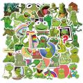【3C VictoryEagle】50pcs/pack Frog PEPE Graffiti Stickers For Gift Bicycle Computer Notebook Car Children's Toy.