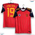 Spain World Cup Jersey 2026 Thai Premium Football Jersey For Men - Lamine Yamal 19 Half Sleeve t shirt - Lamine Yamal 19 Jersey 2026.