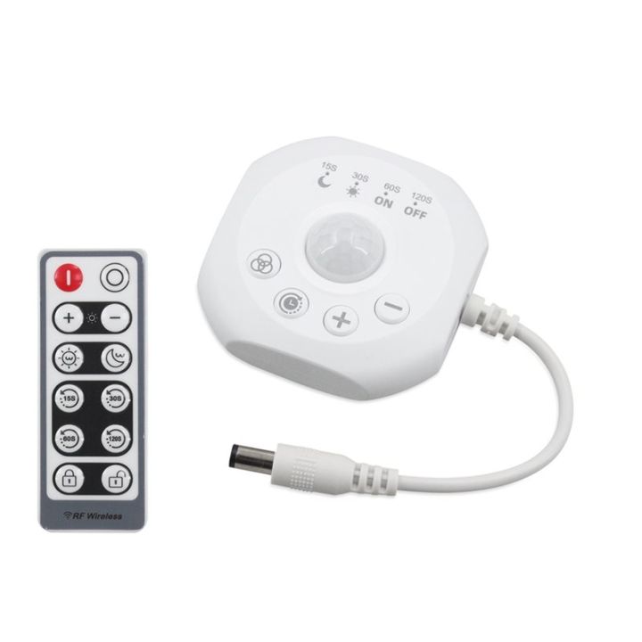 Dimmer PIR Motion Sensor Remote Control 3A 5V 12V 24V for LED Tape ...