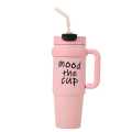 Large Capacity Premium Cartoon Big-Big Vacuum Thermos Cup with Handle Portable Student Drinking Cup for Vehicle Use.