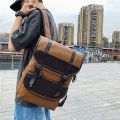 Men's Backpack New15.6Briefcase-Inch Large Capacity Student Schoolbag Fitness Leisure Travel Backpack.