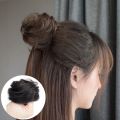 Women Synthetic Hair Bun Scrunchy False Hair Pieces Messy Curly Hair Band Rubber Band Elastic Hair Extension Curly Chignon Natural Wig. 