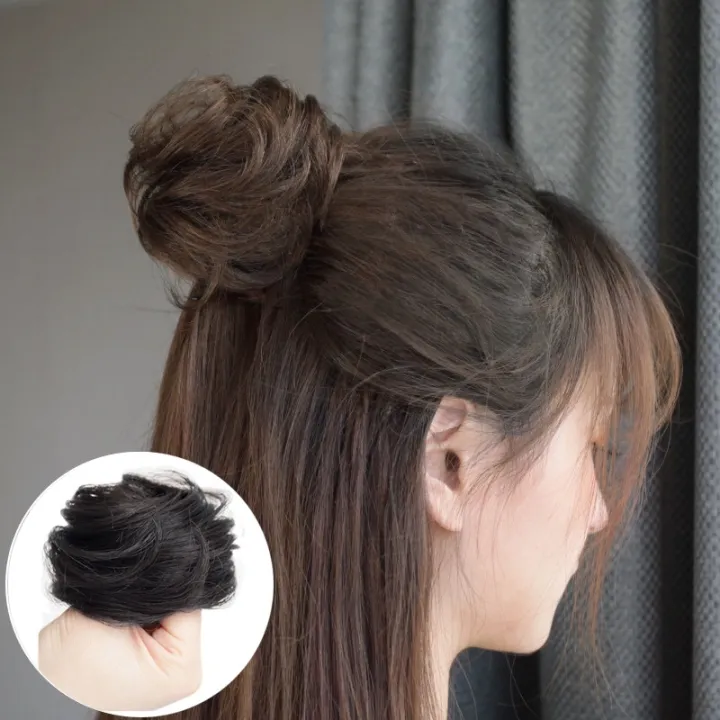 Women%20Synthetic%20Hair%20Bun%20Scrunchy%20False%20Hair%20Pieces%20Messy%20Curly%20Hair%20Band%20Rubber%20Band%20Elastic%20Hair%20Extension%20Curly%20Chignon%20Natural%20Wig%20-%20Image%206