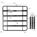 Bike Back Shelf Travel Bikes Accessories Removable Universal Rear Bike Rack.