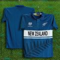 New Zealand T20 World Cup Jersey 2026/27 Short Sleeve Collar Polo Cricket Jersey For Men - New Zealand Jersey 2026. 