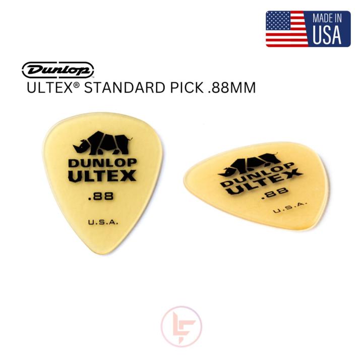 Dunlop 421P088 Ultex Standard Guitar Picks .88mm Made in USA