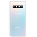 Backshell for Samsung Galaxy S10 Replacement Back Battery Cover For Samsung Galaxy S10 Back Rear Glass Case - (without camera glass). 