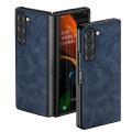 For Samsung Galaxy Z Fold 5 4 3 funda Luxury PU leather Skin cover funda for Samsung Z Fold5 Fold4 Fold3 Case.
