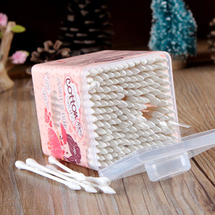 Marianne Marian high-grade cotton swabs Beauty cleaning double-ended cotton swabs cotton swabs 200 pcs