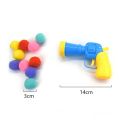 Plush ball launcher cat toy self-relive stuffy plush ball elastic cat teasing cat stick pet toy. 