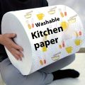 1 roll (400 sheets), lazy cloth, disposable kitchen tissue, washable dry and wet dual-use towel, dishcloth, non stick oil cloth,. 