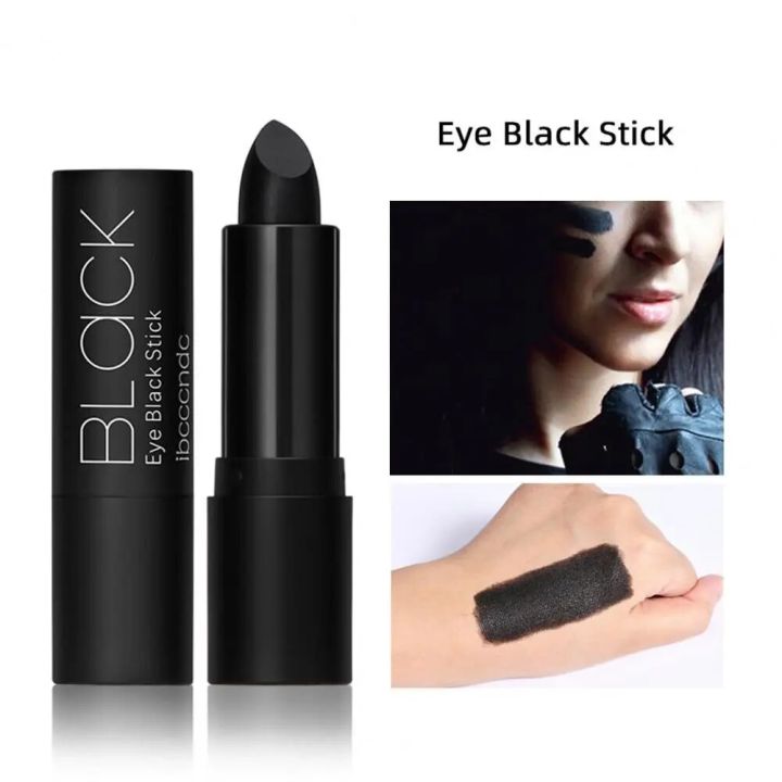 Court-ready Face Paint Stick Eye Black Stick Top Coat Waterproof Anti-fade Eye Black Stick Easy Application for Sports Fans