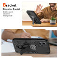 For Motorola Moto G13 / Moto G23 Case Hard With Stand Magnetic Shockproof Protective Back Cover Case. 