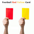 Football Red And Yellow Card.
