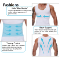 Fashions Mens Slimming Body Shaper Compression Tank Top Undershirt Shapewear Flat Belly Fitness Workout Shirts Abdomen Slim Vest. 