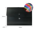 File Organizer Expanding File Folder, 13 Pockets , A4 Letter Size Paper Document Receipt Folder for Classroom, Home. 