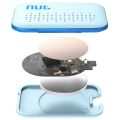 Nut Mini F6 Smart Tag Bluetooth Tracker Key Finder Locator Anti Lost Found Alarm For Security Protection Blue.