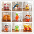 7 inch small doll 20cm plush toy two-dollar activity gift throwing grabbing machine doll for girls to print logo.