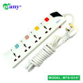 Many 3Pin Socket Multi Plug Model MTS-G147-3P/3M. 