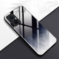 Vantime for OPPO F21 Pro 5G Case Starry Sky Phone Back Hard Glass Cover.
