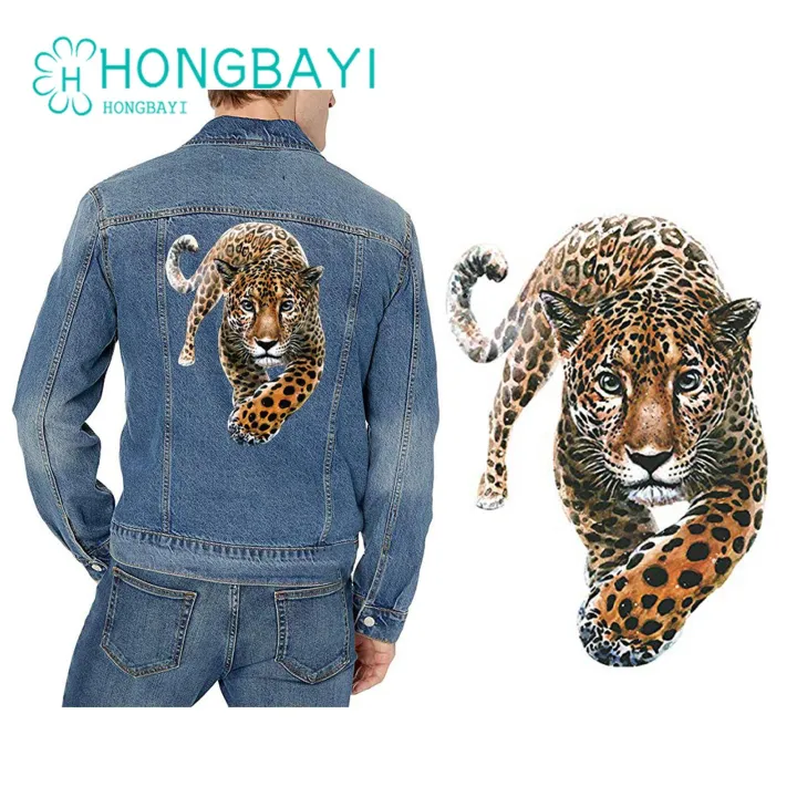 Heat Transfer Iron on Patch Vibrant Animal Heat Transfer Stickers for Clothes Bags Hats Colorfast Realistic Iron-on Decals for Stylish Southeast Asian Fashion Heat Press Iron on Patch