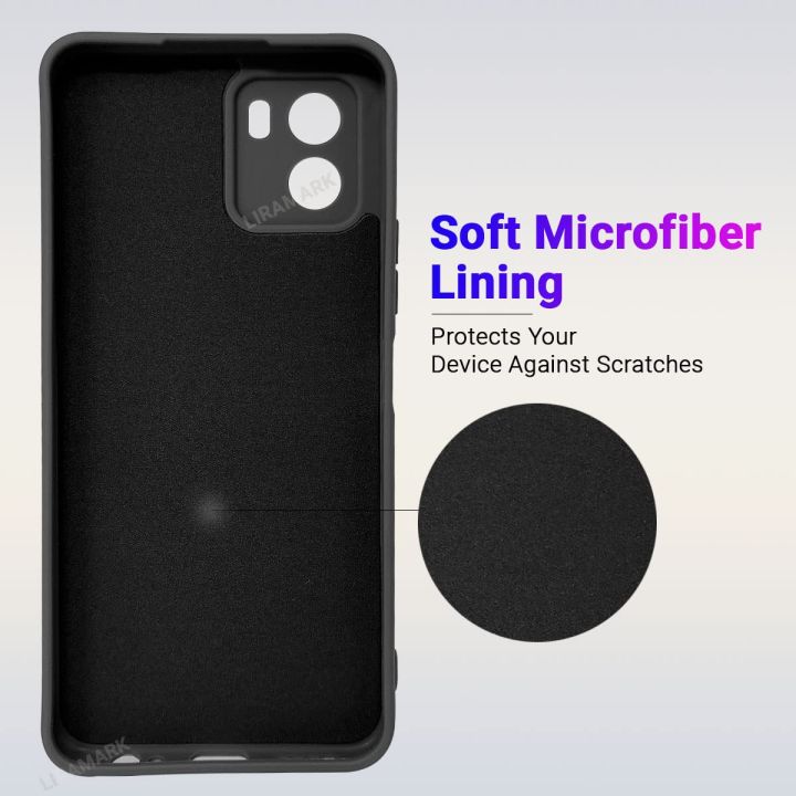 Vivo%20Y15s%20/%20Vivo%20Y01%20/%20Vivo%20Y15A%20Silicone%20Matte%20Flexible%20Soft%20Phone%20Case%20-%20Black%20-%20Phone%20Back%20Cover%20-%20Image%203