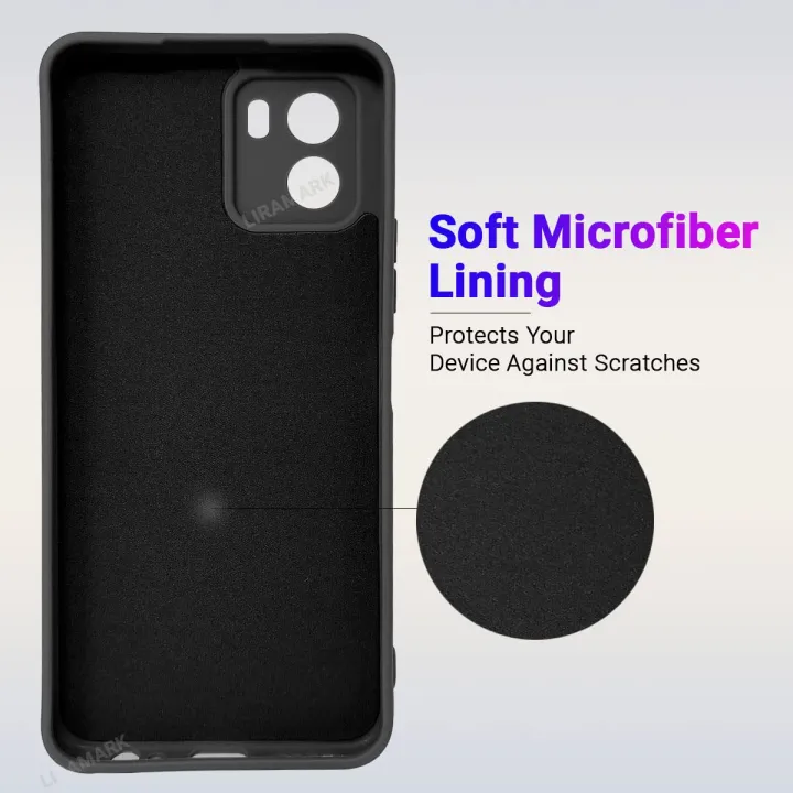 Vivo%20Y15s%20/%20Vivo%20Y01%20/%20Vivo%20Y15A%20Silicone%20Matte%20Flexible%20Soft%20Phone%20Case%20-%20Black%20-%20Phone%20Back%20Cover%20-%20Image%203
