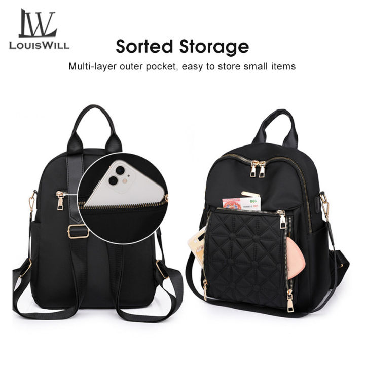 LouisWill%20Backpack%20Women%20Shoulder%20Bag%20Waterproof%20Oxford%20Cloth%20Backpack%20Large%20Capacity%20Backpack%20Lightweight%20Laptop%20Backpack%20Casual%20Zipper%20Packs%20With%20Fur%20Ball%20Decoration%20for%20Girls%20Teens%20Women%20-%20Image%206
