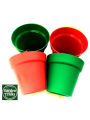 4 pcs 4"  Pot Planter Tree Tob. 