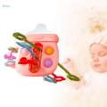Baby Bottle Shaped Teething Toy Rattle Toy for Toddlers 3-6 Months Newborns. 