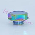 【Alizeker Mall】Hight Engine  Anodizing Aluminum Oil Tank Cap Cover Billet Oil Cap. 