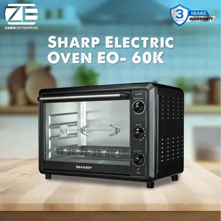 Sharp%20EO-60K-2%20Electric%20Oven%20(%2060L,%20Black%20)%20-%20Convection%20With%20Rotisserie.%20-%20Image%203