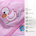 Soft Pink Baby Cap Towel.