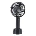 Mini USB Handheld Fan Portable Rechargeable Battery Operated Cooling Desktop with Base 3 Modes for Home Office Travel Outdoor. 