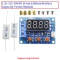 Battery Capacity Tester Module LED Li-ion Lithium 18650 Analyzer Board. 
