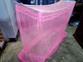 Mosquito net Stand Single Bed, Foldable, Washable, Microfabric AC Net Mosari - Mosquito Net (6.7x3.5 Feet). 